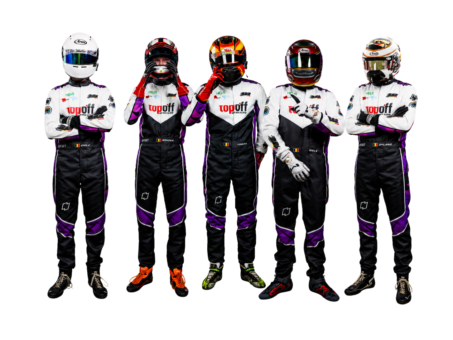 Het team van Bamboo'ned Racing By Topoff